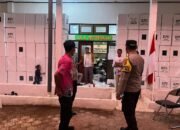 Karendal OPS, OMB Polres Bima Cek Kesiapan  Pos  Pengamanan Kantor KPU dan Gudang Logistik Kabupaten Bima