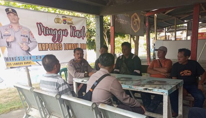 Dengarkan Keluhan Warga: Polres Lombok Barat Adakan Minggu Kasih