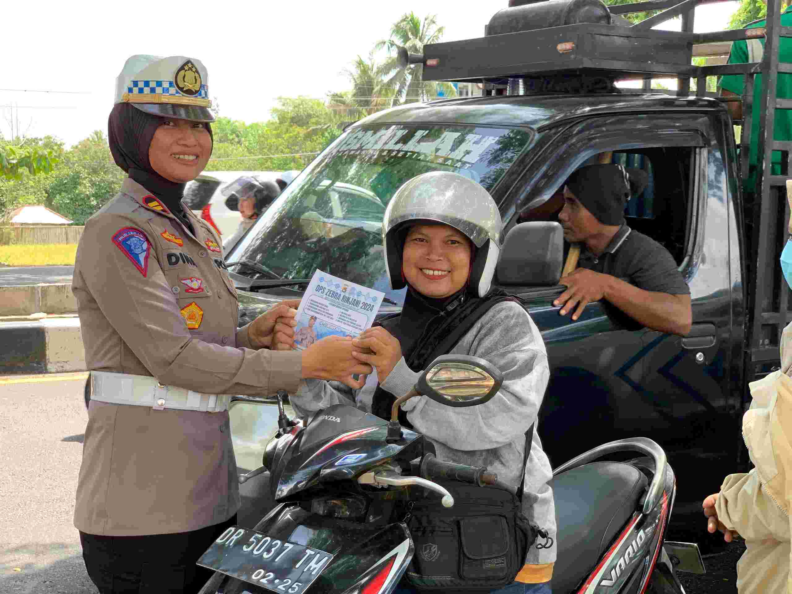 Ops Zebra Rinjani 2024 Polres Lombok Barat Gelar Operasi Lalu Lintas Humanis