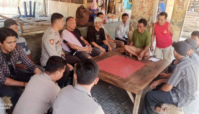 Polsek Asakota Polres Bima Kota Gelar Kegiatan Jumat Curhat di Kelurahan Jatibaru Timur