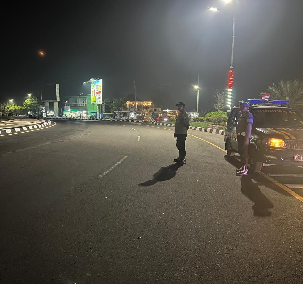 Polsek Kuripan Giat Patroli Rutin Ciptakan Keamanan Malam Hari di Lombok Barat