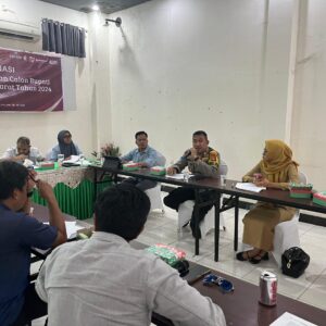 Polres Sumbawa Barat Dukung KPU dalam Pengamanan Debat Pilkada Sumbawa Barat