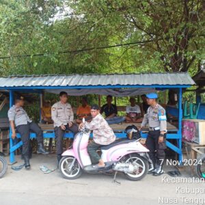 Polsek Asakota Gelar Cooling System dan Patroli Cipkon OMP Rinjani 2024 untuk Pilkada Damai