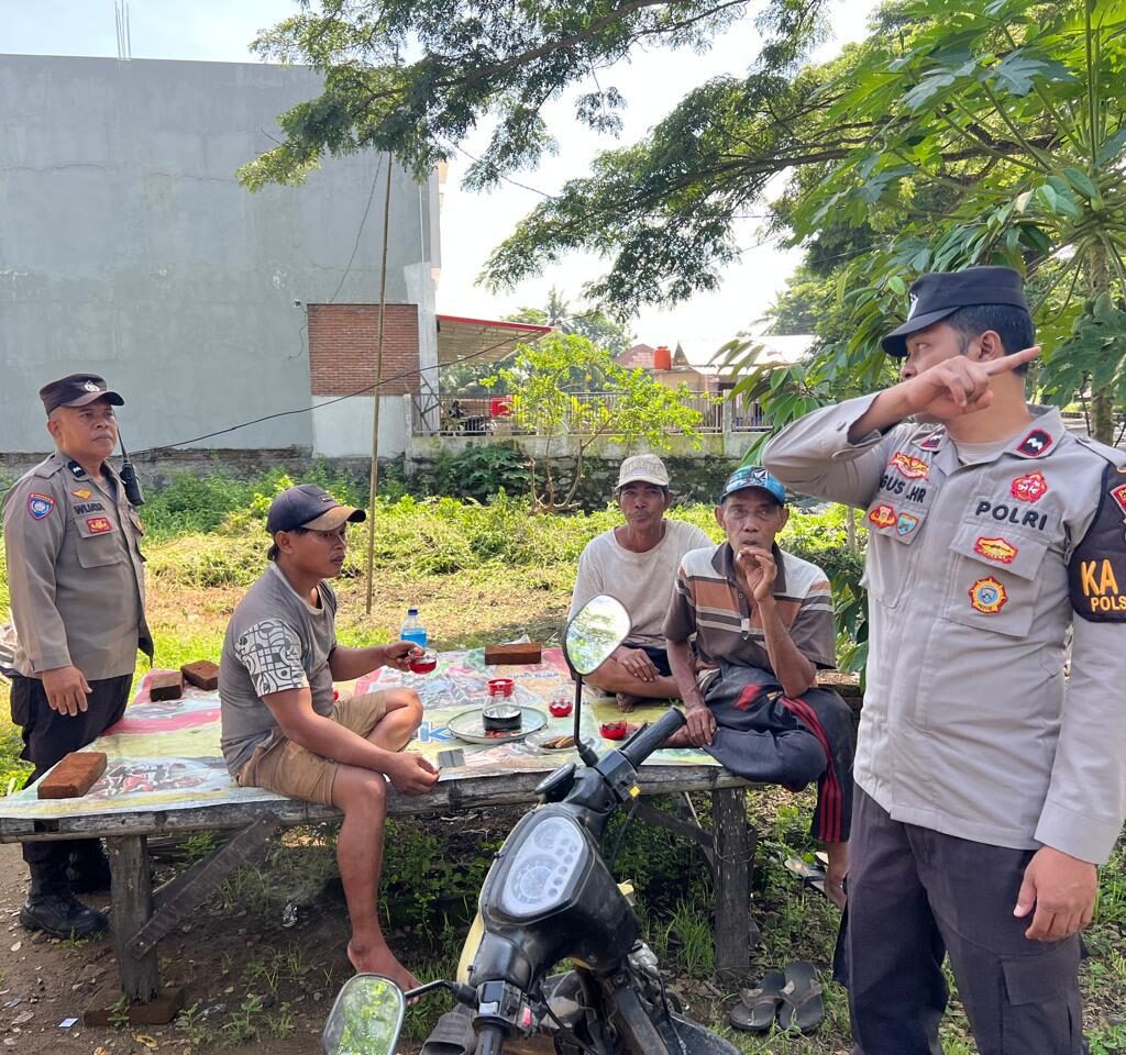 Patroli Intensif Polsek Kuripan, Jaga Kamtibmas Pasca Pemilukada dan Kampanye Anti Narkoba