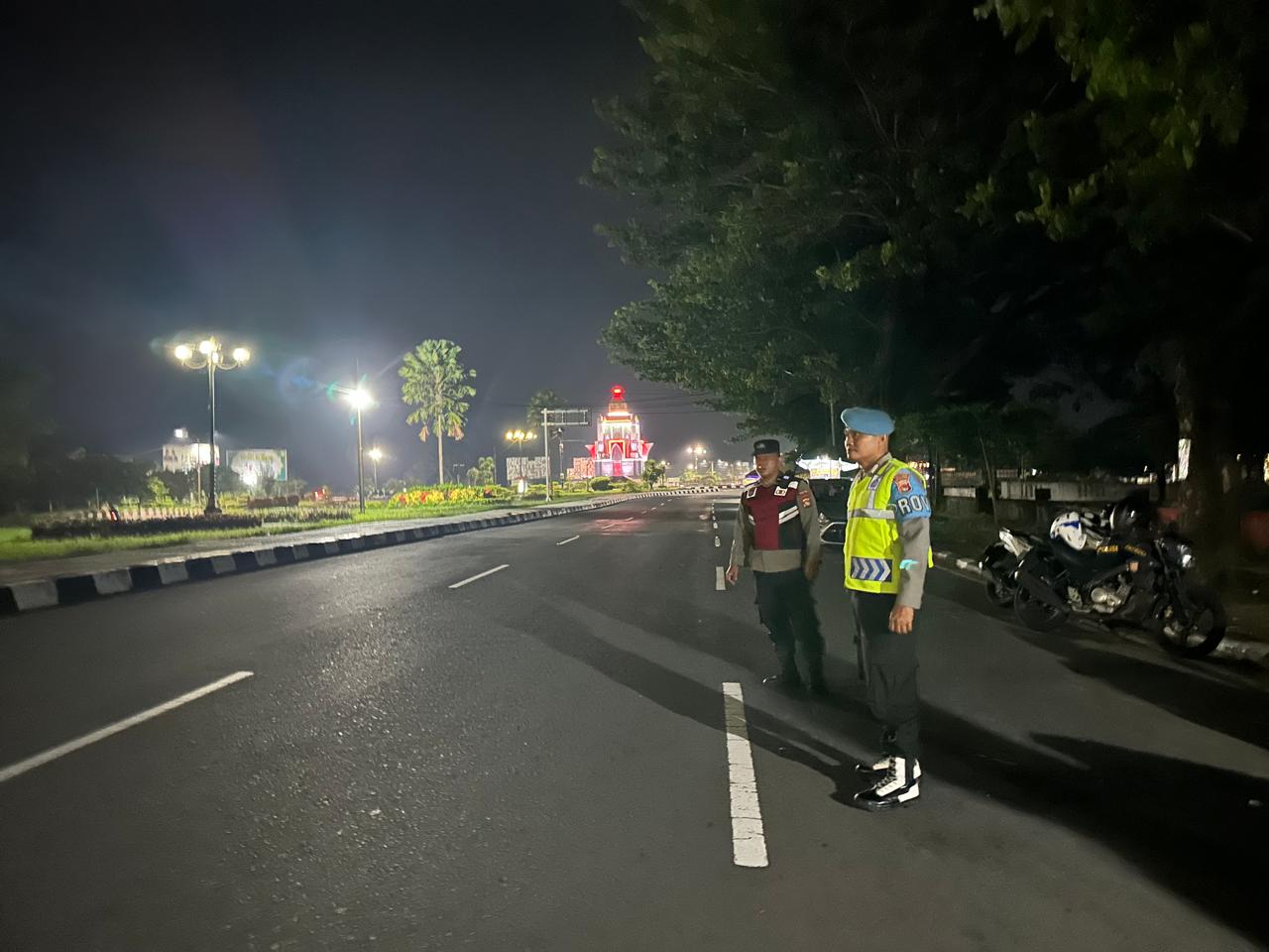 Blue Light Patrol Efektif Cegah Kejahatan Malam di Bypass BIL Lombok