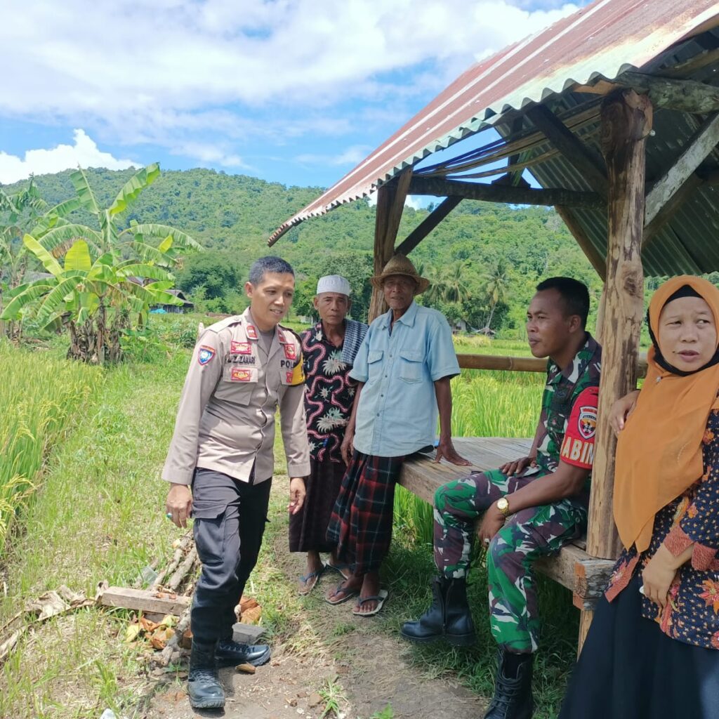 Bhabinkamtibmas Dukung Petani: Ketahanan Pangan Makin Kuat!