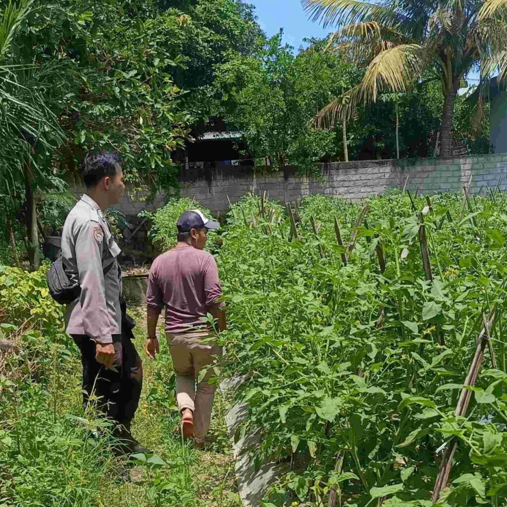 Polisi dan Warga Bersinergi Wujudkan Pekarangan Bergizi di Labuapi