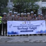 Berkah Ramadhan, Sat Lantas Polres Sumbawa Barat Bagikan Takjil kepada Masyarakat