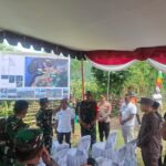 Kapolres Sumbawa Barat Dampingi Pangdam IX/Udayana, Tinjau Lokasi Pembangunan Batalyon Teritorial