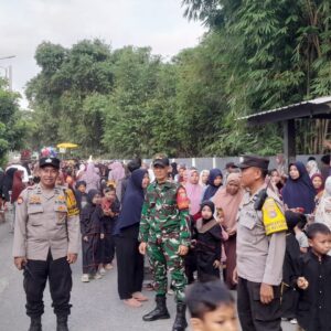 Pengamanan Ketat Polsek Gerung dalam Tradisi Adat Nyongkolan di Lombok Barat