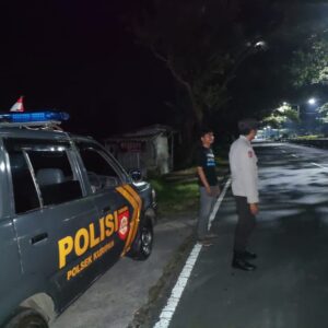 Polsek Kuripan Intensifkan Patroli KRYD di Jalur Vital BIL Lombok Barat