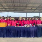 Bhayangkari Lombok Utara Hiasi Olahraga Bersama Dengan Produk UMKM Mereka