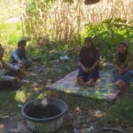 Bhabinkamtibmas Batu Putih Dukung Ketahanan Pangan Sekotong