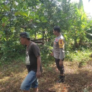 Bhabinkamtibmas Kuranji Dalang Dorong Kemandirian Pangan Warga Lombok Barat