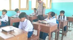 Bhabinkamtibmas Polres Bima Kota Bantu Pendistribusian Makan Bergizi Gratis (MBG) di Kecamatan Asakota