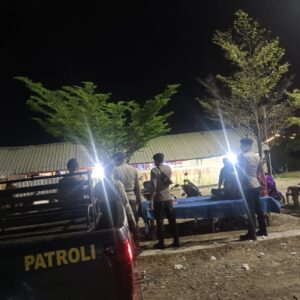 Sat Samapta Polres Bima Kota Gelar Patroli Malam Rutin Demi Kenyamanan dan Keamanan Warga
