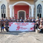Wujudkan Harmoni Antar Umat Beragama, Polda Kalbar Gelar Bakti Religi Serentak Sambut Hari Bhayangkara ke-79