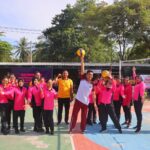 Semarak Hari Bhayangkara ke-79, Polres Lombok Utara Gelar Turnamen Voli Antar Satuan Kerja dan Bhayangkari