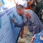 Sat Narkoba Polres Bima Kota Gelar Deklarasi Kampung Bebas dari Narkoba di Kelurahan Lewirato