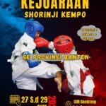 Semarak Kejuaraan Shorinji Kempo Se-Banten 2025: Ajang Seleksi dan Silaturahmi Para Kenshi