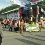 Polsek Maluk Sukses Amankan Pawai Ta’aruf MTQ ke-XXI Tingkat Kecamatan Maluk Tahun 2025
