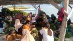 Bhabinkamtibmas Polres Bima Kota Sosialisasikan Bahaya TPPO di Masyarakat Pesisir