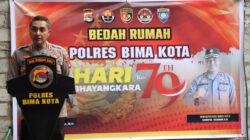 Kapolres Bima Kota Laksanakan Program Bedah Rumah Sambut Hari Bhayangkara ke-79