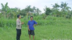 Polsek Sekotong Dorong Ketahanan Pangan Lewat Kunjungan ke Desa Cendi Manik