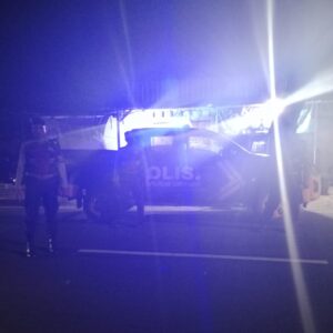 Patroli Blue Light Ditingkatkan di Bypass BIL I, Polres Lombok Barat Antisipasi Kejahatan Jalanan
