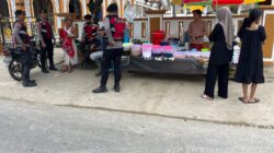 Unit Patroli Sat Samapta Polres Sumbawa Barat Imbau Warga Waspadai Karhutla dan Hoaks Saat Patroli Dialogis