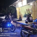 Polsek Lape Gelar Patroli Blue Light dan KRYD, Jaga Keamanan Wilayah Sumbawa