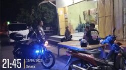 Polsek Lape Gelar Patroli Blue Light dan KRYD, Jaga Keamanan Wilayah Sumbawa