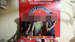 Tiga Pengedar Shabu Ditangkap di Dua Lokasi Berbeda, Polres Bima Kota Amankan 4,86 Gram Barang Bukti
