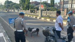 Opsgaktiblin Personel Polres Bima Kota, Sipropam Tegakkan Disiplin Internal Dalam Rangka Ops Patuh Rinjani 2025