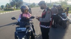42 Pelanggar Terjaring Operasi Patuh Rinjani 2025 di Bypass BIL 2 Lombok Barat