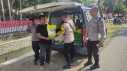 Satuan Binmas Polres Dompu gelar gerakan pangan murah di Desa Rababaka