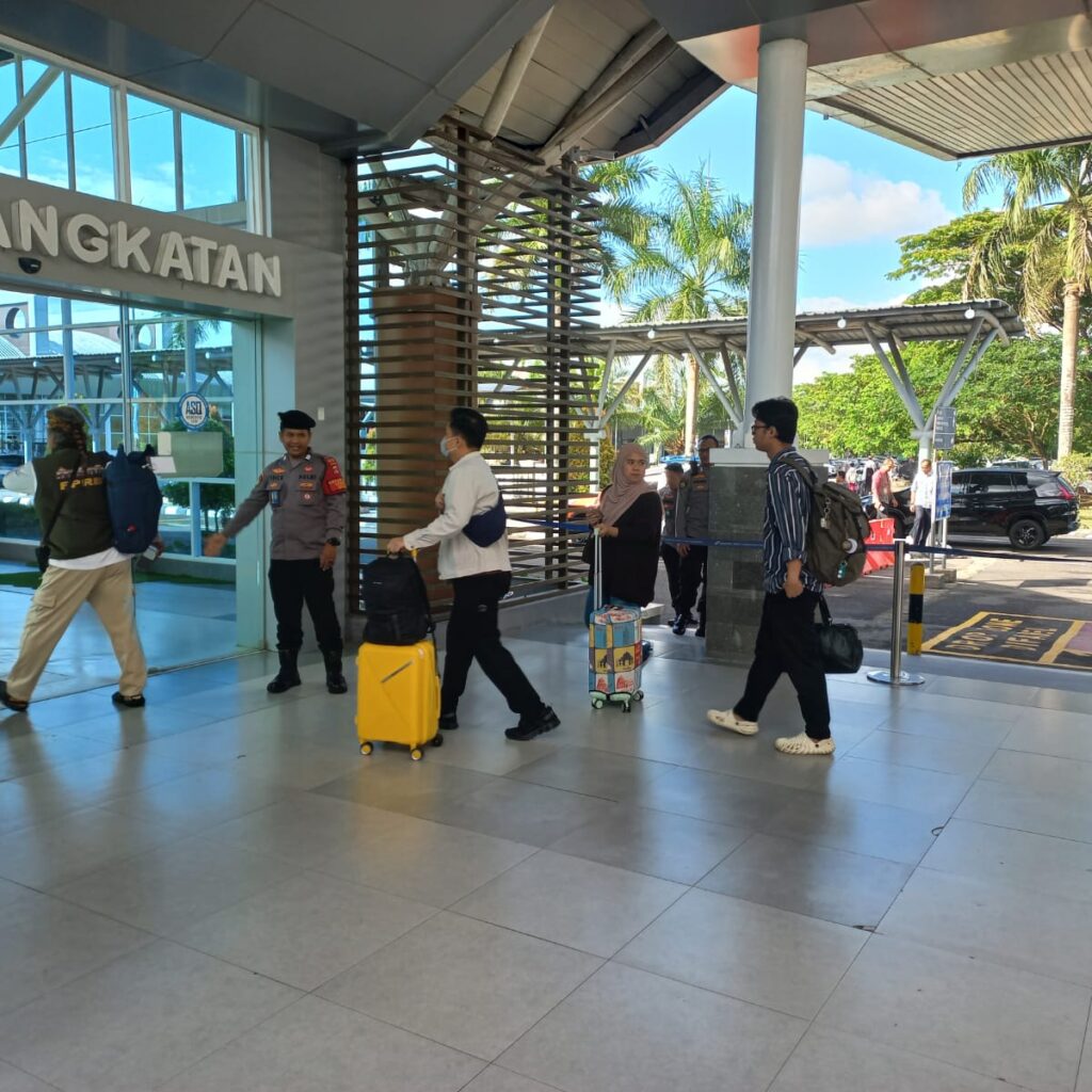 Polres Lombok Tengah Tingkatkan Pengamanan di Bandara BIZAM Jelang MotoGP 2025