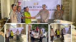 Bakti sosial Kapolres Sumbawa Barat, Dukung Pembangunan Tempat Ibadah Masyarakat