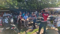 Inovasi KEMOS 110 Disosialisasikan Sat Samapta Polres Lobar di Desa Gerung Selatan