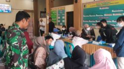 Sinergi TNI dan Mahasiswa Unram Hadirkan Layanan Kesehatan Gratis