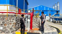 Unit Pamobvit Sat Samapta Polres Bima Kota Amankan dan Patroli di Area Objek Vital PLTMG Bonto Bima