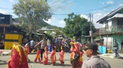 Polres Sumbawa Barat Bersama Instansi Terkait Amankan Jalannya Kegiatan Karnaval