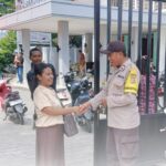 Polsek Rasanae Timur Jaga Kekhidmatan Ibadah Umat Kristiani Melalui Patroli Minggu Kasih