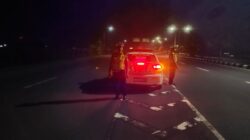 Satlantas Lombok Barat Antisipasi Kejahatan Malam di By Pass BIL 2