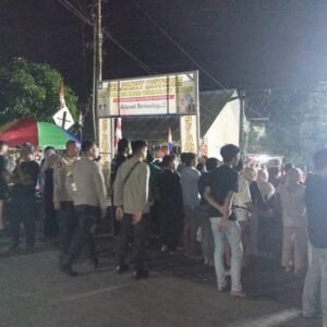 POLSEK PRINGGARATA LAKSANAKAN PENGAMANAN TURNAMEN BOLA VOLI ANTAR DESA SE-PULAU LOMBOK “MURBAYA CUP III TAHUN 2025”