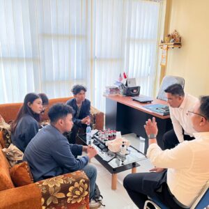 Bag SDM Polres Lombok Utara Dampingi Mahasiswa UNRAM Bahas Pengaruh Peredaran Narkoba terhadap Citra Gili Trawangan