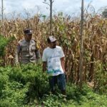 Bhabinkamtibmas Gerung Dorong Warga Manfaatkan Lahan Kosong