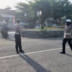 Polsek Rasanae Barat Polres Bima Kota Laksanakan Strong Point Pagi, Wujud Pelayanan Prima Kepada Masyarakat