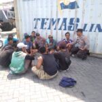 Polsek Kawasan Pelabuhan Laut Bima Gelar Patroli Rutin, Ciptakan Situasi Aman Dan Nyaman Di Area Pelabuhan