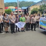 Dalam rangka Pengendalian stabilitas harga beras, Polda Papua Salurkan 165 Ton Beras Lewat Gerakan Pangan Murah di Tiga Provinsi.